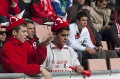 Partido del Granada CF ante el Alcorcón. Imágenes de la afición