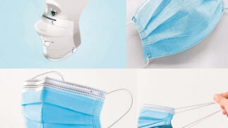 Mascarilla sanitaria desechable: packs de 500